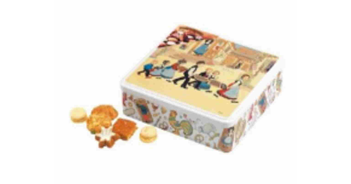 Boîte à gâteaux garnie petits gâteaux Fortwenger - PAINS D'EPICES